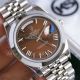 KS Factory Copy Rolex Day Date 41 Jubilee Bracelet Brown Roman Dial 2836 Automatic Watch (3)_th.jpg